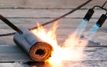 Brook asphalt flat roofing repairs